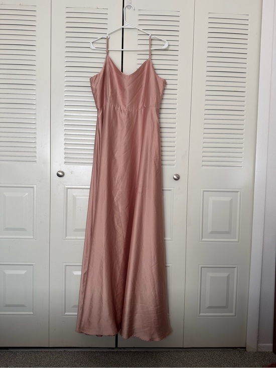 Show Me Your MuMu Dresses & Skirts - Show Me Your Mumu Women's Satin Maxi Dress - Dusty Rose